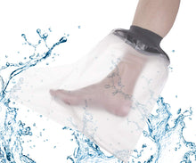 Load image into Gallery viewer, KEEFITT KT1102 Adult Foot Shower Protector, Waterproof TPU Shower Bandage and Cast Protector for Shower and Bath Watertight Protection to Broken Foot Ankle Wound and Burns Reusable