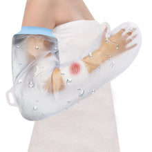 Load image into Gallery viewer, Adult Arm Waterproof Cast Cover Soft Comfortable Cast Protector for Shower Reusable