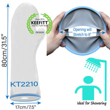 Load image into Gallery viewer, KEEFITT KT2210 Adult Arm Cast Shower Cover Waterproof, Watertight Hand Bandage Shower Bag for Cast, Surgery and Wound Reusable