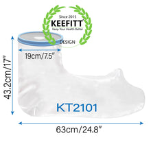 Load image into Gallery viewer, KEEFITT KT2101 Adult Arm Shower Protector Waterproof Cast Cover for Shower, Watertight Cast Shower Bag for Full Long Hand Cast, Surgery and Wound Reusable