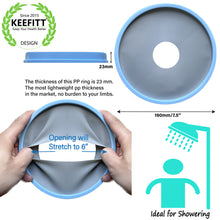 Load image into Gallery viewer, KEEFITT KT2101 Adult Arm Shower Protector Waterproof Cast Cover for Shower, Watertight Cast Shower Bag for Full Long Hand Cast, Surgery and Wound Reusable