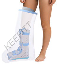 Load image into Gallery viewer, KEEFITT KT2103-WL Extra Wide Adult Short Leg Boot Cast Cover Waterproof Shower Bandage bag 100% Reusable