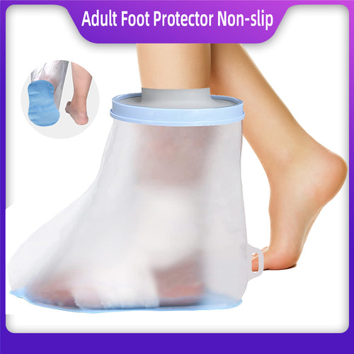 KEEFITT KT6102 Adult Foot & Ankle Waterproof Foot Cast Cover for Shower Watertight Foot Protector