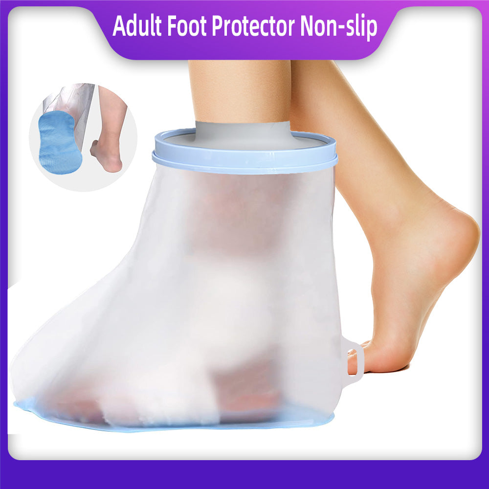 KEEFITT KT6102 Adult Foot & Ankle Waterproof Foot Cast Cover for Shower Watertight Foot Protector
