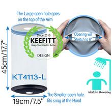Load image into Gallery viewer, KEEFITT KT4113-L PICC Line Elbow Wound Cast Shower Cover Protector Cast Shower Bag for Bandage Reusable