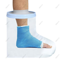 Load image into Gallery viewer, KEEFITT KT2102 Adult Foot Shower Protector Ankle Cast Cover for Shower, Waterproof Cast Shower Bag for Foot Cast, Surgery and Wound