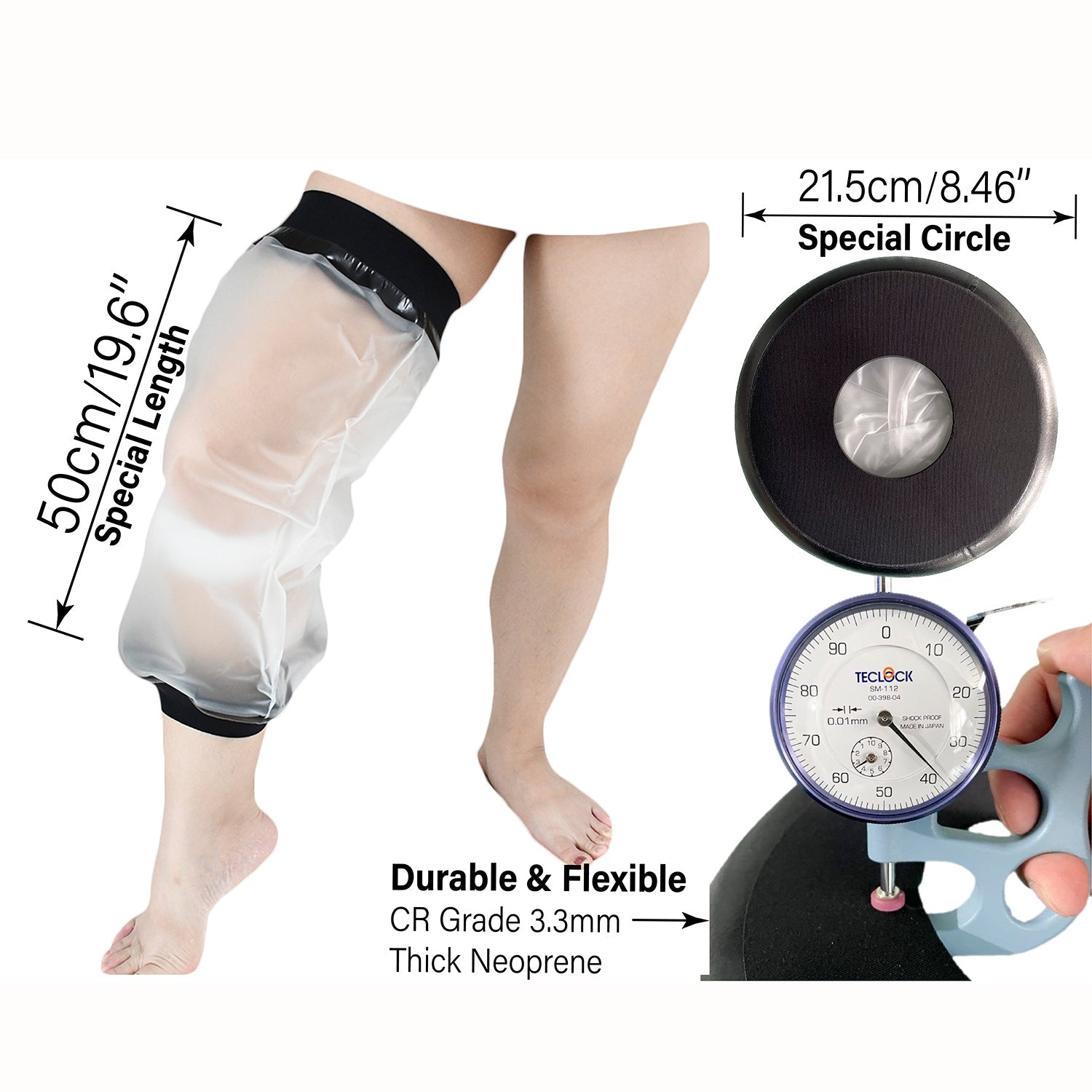 DRYPRO Waterproof Leg Cast & Wound Cover | DRYPRO | Waterproof Prosthetic Components