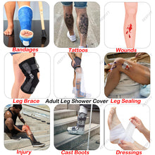 Load image into Gallery viewer, KEEFITT KT1190 Adult Full Leg Cast Cover Waterproof Shower Bandage bag 100% Reusable