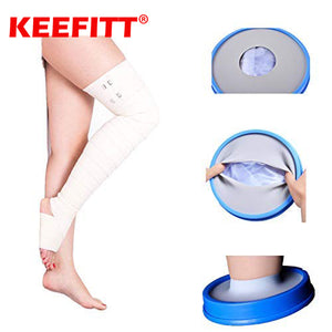 KEEFITT KT2105 Adult Full Leg Cast Cover Waterproof Shower Bandage bag 100% Reusable