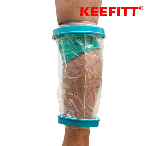 KEEFITT KT2115-M1 Adult Knee Cast Cover Waterproof Shower Bandage bag 100% Reusable